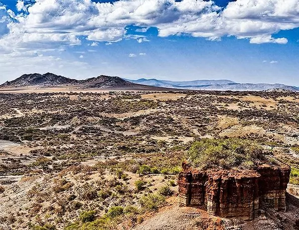 Super fin utsikt over Olduvai